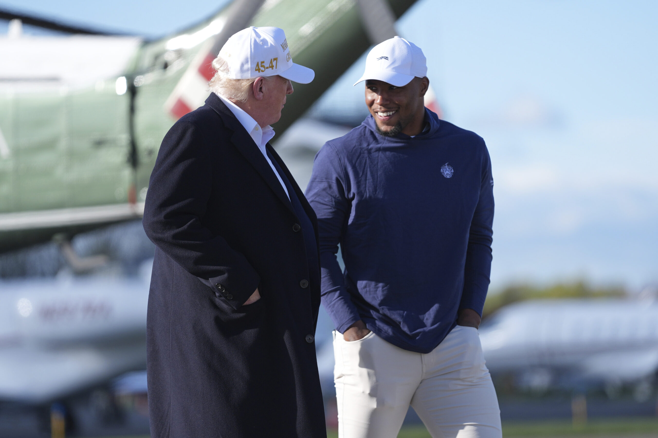 Eagles Star Saquon Barkley Denies Being on Trump’s New Sports Council — Says He Was ‘Shocked’ to Hear His Name at Presser